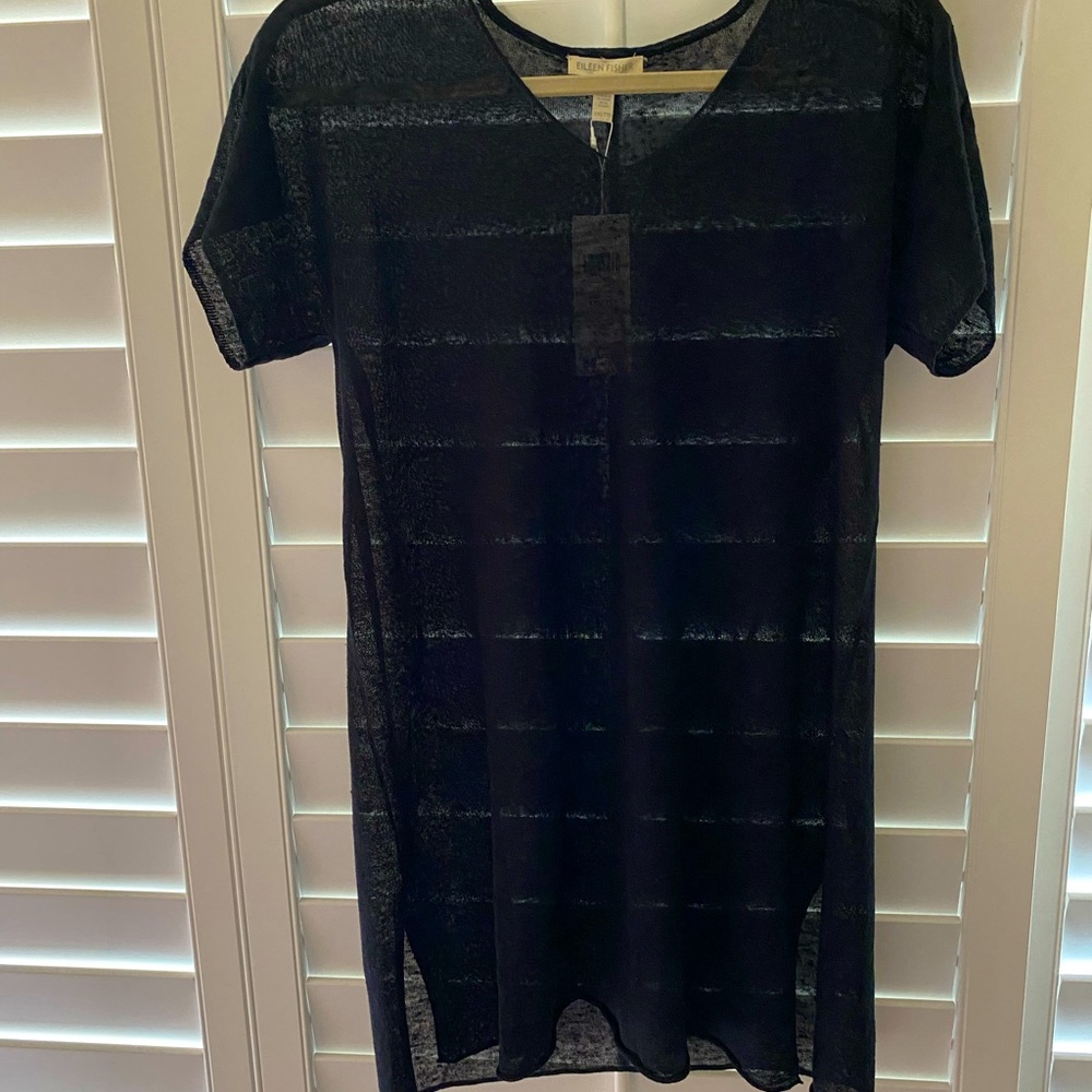 NWT Eileen Fisher organic linen tunic